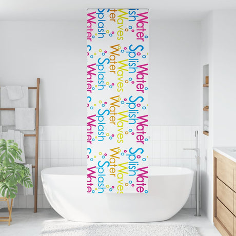 Vidaxl doucherolgordijn 60x240 cm stofbreedte 56 cm