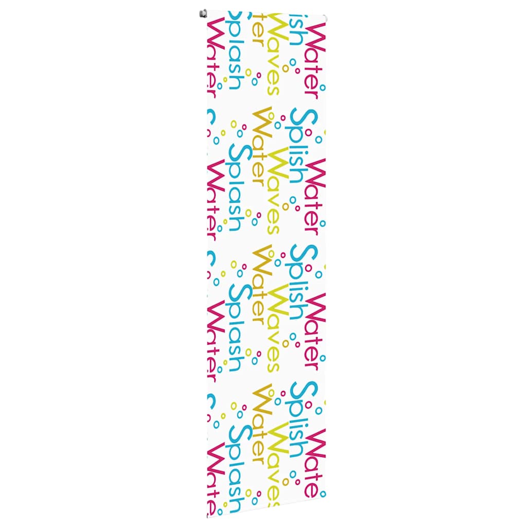 Vidaxl doucherolgordijn 80x240 cm stofbreedte 76 cm