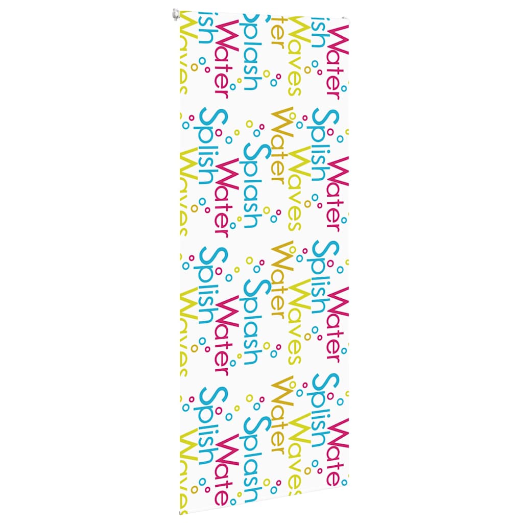 Vidaxl doucherolgordijn 90x240 cm stofbreedte 86 cm