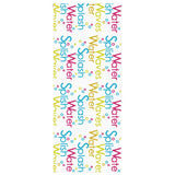 Vidaxl doucherolgordijn 110x240 cm stofbreedte 106 cm