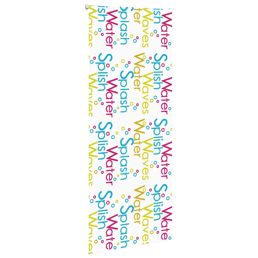 Vidaxl doucherolgordijn 110x240 cm stofbreedte 106 cm