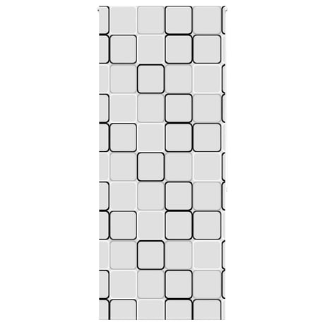Vidaxl doucherolgordijn 100x240 cm stofbreedte 96 cm