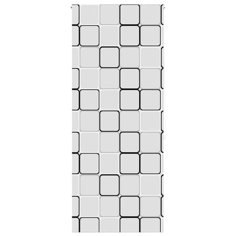 Vidaxl doucherolgordijn 110x240 cm stofbreedte 106 cm