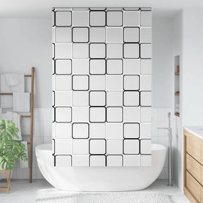 Vidaxl doucherolgordijn 120x240 cm stofbreedte 116 cm
