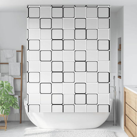 Vidaxl doucherolgordijn 150x240 cm stofbreedte 146 cm