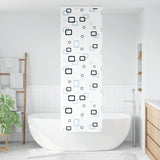 Vidaxl doucherolgordijn met cassette 70x240 cm stofbreedte 66 cm