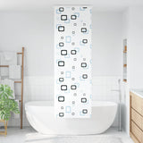 Vidaxl doucherolgordijn met cassette 80x240 cm stofbreedte 76 cm