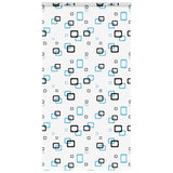 Vidaxl doucherolgordijn met cassette 140x240 cm stofbreedte 136 cm