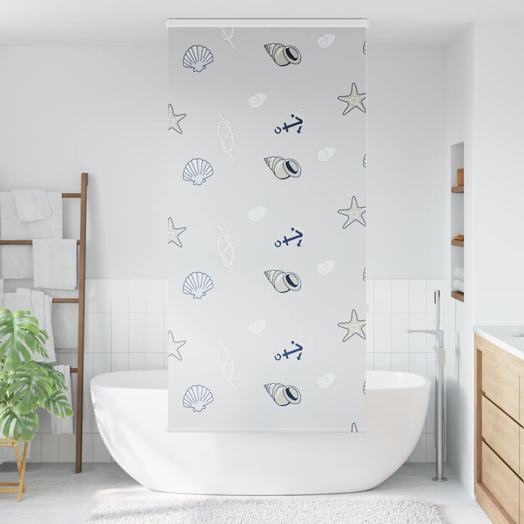 Vidaxl doucherolgordijn met cassette 110x240 cm stofbreedte 106 cm