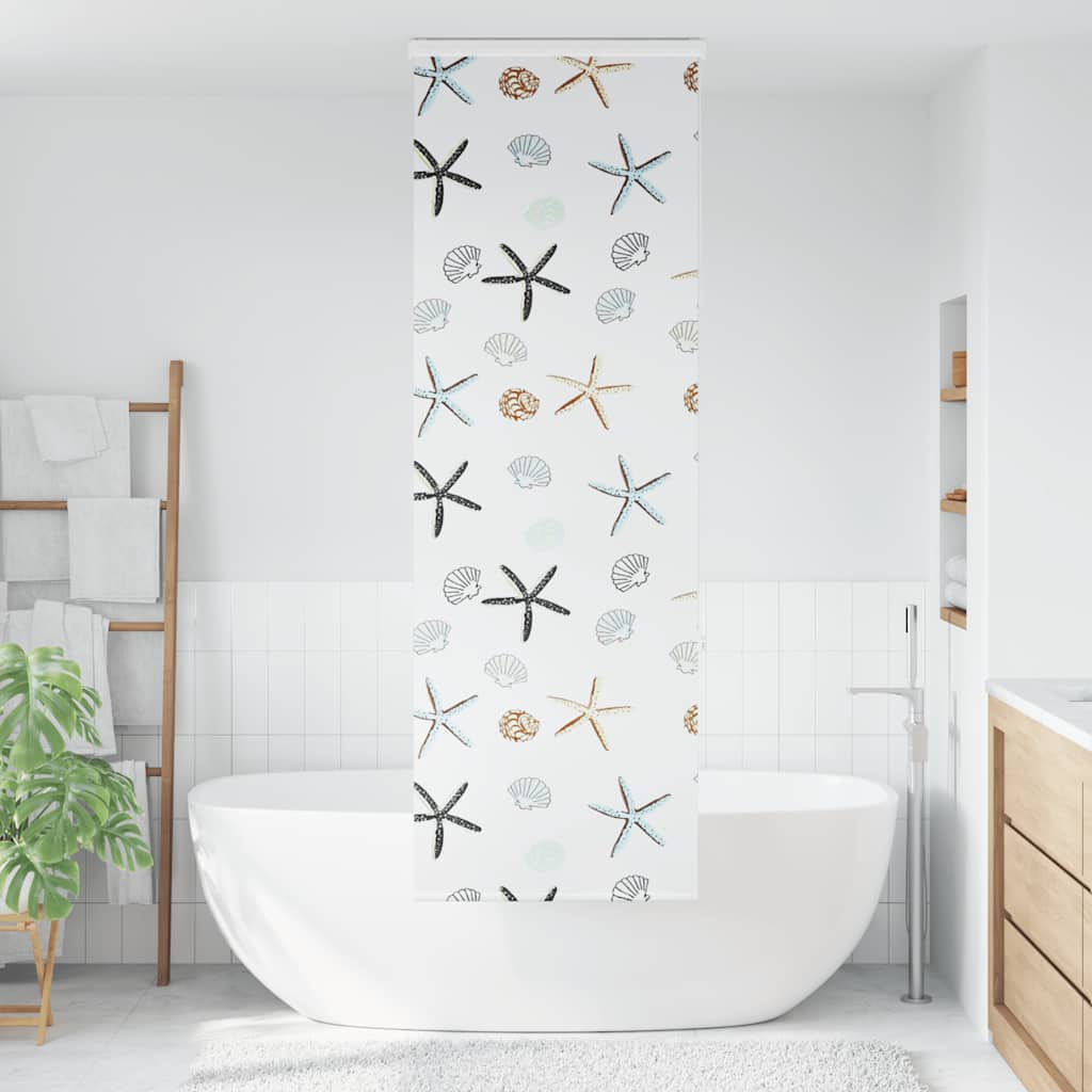 Vidaxl doucherolgordijn met cassette 80x240 cm stofbreedte 76 cm