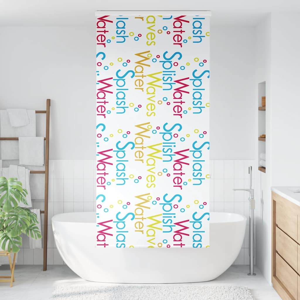Vidaxl doucherolgordijn met cassette 90x240 cm stofbreedte 86 cm