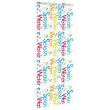 Vidaxl doucherolgordijn met cassette 90x240 cm stofbreedte 86 cm