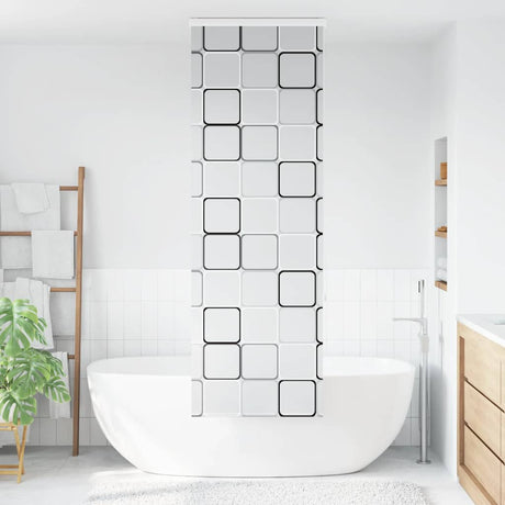 Vidaxl doucherolgordijn met cassette 60x240 cm stofbreedte 56 cm