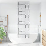 Vidaxl doucherolgordijn met cassette 80x240 cm stofbreedte 76 cm