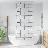 Vidaxl doucherolgordijn met cassette 100x240 cm stofbreedte 96 cm
