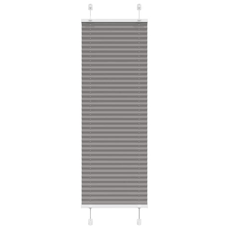 Vidaxl plissé rolgordijn 40x100 cm stofbreedte 39,4 cm antraciet