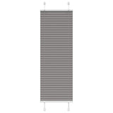 Vidaxl plissé rolgordijn 45x100 cm stofbreedte 44,4 cm antraciet