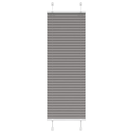 Vidaxl plissé rolgordijn 45x100 cm stofbreedte 44,4 cm antraciet
