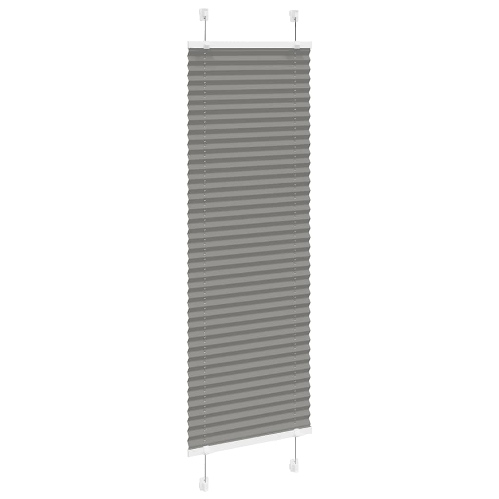 Vidaxl plissé rolgordijn 50x100 cm stofbreedte 49,4 cm antraciet