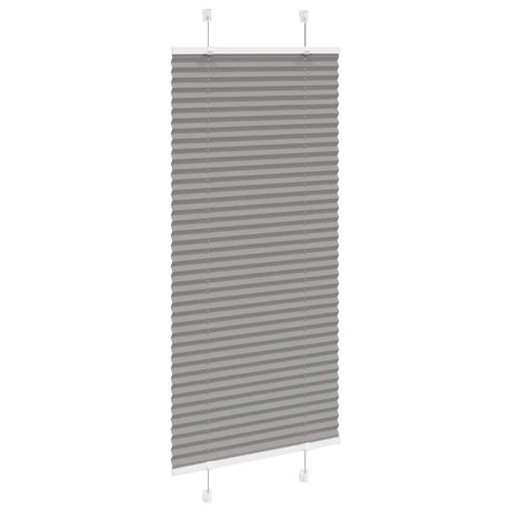 Vidaxl plissé rolgordijn 55x100 cm stofbreedte 54,4 cm antraciet