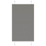 Vidaxl plissé rolgordijn 70x100 cm stofbreedte 69,4 cm antraciet