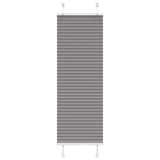 Vidaxl plissé rolgordijn 45x150 cm stofbreedte 44,4 cm antraciet