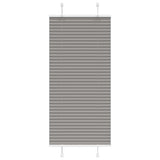 Vidaxl plissé rolgordijn 60x150 cm stofbreedte 59,4 cm antraciet