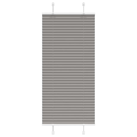 Vidaxl plissé rolgordijn 60x150 cm stofbreedte 59,4 cm antraciet