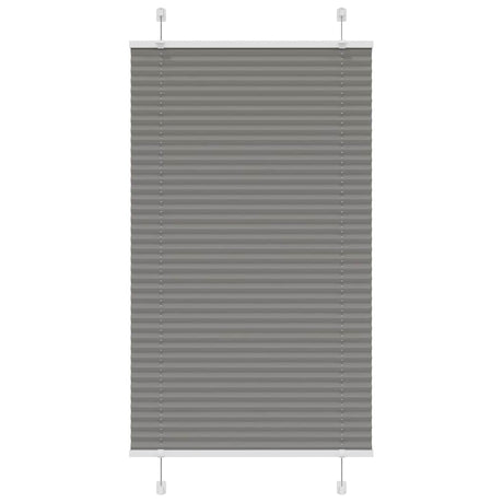Vidaxl plissé rolgordijn 80x150 cm stofbreedte 79,4 cm antraciet