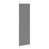 Vidaxl plissé rolgordijn 60x200 cm stofbreedte 59,4 cm antraciet