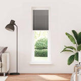 Vidaxl plissé rolgordijn 65x200 cm stofbreedte 64,4 cm antraciet