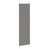 Vidaxl plissé rolgordijn 65x200 cm stofbreedte 64,4 cm antraciet