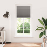 Vidaxl plissé rolgordijn 90x200 cm stofbreedte 89,4 cm antraciet