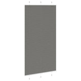 Vidaxl plissé rolgordijn 105x200 cm stofbreedte 104,4 cm antraciet