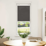 Vidaxl plissé rolgordijn 40x150 cm stofbreedte 39,4 cm polyester zwart