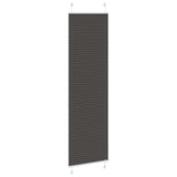 Vidaxl plissé rolgordijn 60x200 cm stofbreedte 59,4 cm polyester zwart