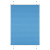 Vidaxl plissé rolgordijn 95x100 cm stofbreedte 94,4 cm polyester blauw