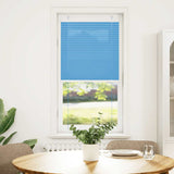 Vidaxl plissé rolgordijn 55x150 cm stofbreedte 54,4 cm polyester blauw