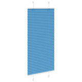 Vidaxl plissé rolgordijn 55x150 cm stofbreedte 54,4 cm polyester blauw