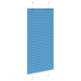 Vidaxl plissé rolgordijn 60x150 cm stofbreedte 59,4 cm polyester blauw