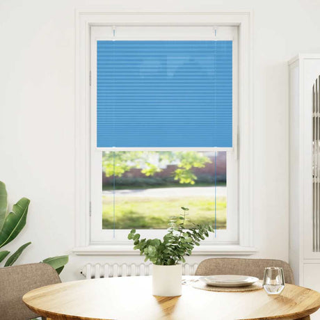 Vidaxl plissé rolgordijn 70x150 cm stofbreedte 69,4 cm polyester blauw