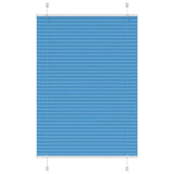 Vidaxl plissé rolgordijn 90x150 cm stofbreedte 89,4 cm polyester blauw