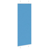 Vidaxl plissé rolgordijn 70x200 cm stofbreedte 69,4 cm polyester blauw