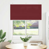 Vidaxl plissé rolgordijn 115x150cm stofbreedte 114,4cm bordeauxrood