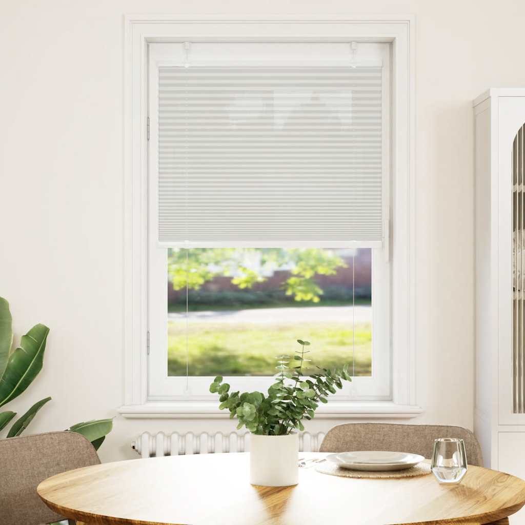 Vidaxl plissé rolgordijn 75x100 cm stofbreedte 74,4 cm polyester