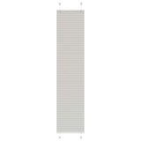Vidaxl plissé rolgordijn 45x200 cm stofbreedte 44,4 cm polyester