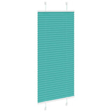 Vidaxl plissé rolgordijn 60x150 cm stofbreedte 59,4 cm petrol groen