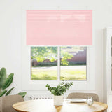 Vidaxl plissé rolgordijn 105x100cm stofbreedte 104,4cm polyester roze