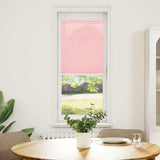 Vidaxl plissé rolgordijn 45x150 cm stofbreedte 44,4 cm polyester roze