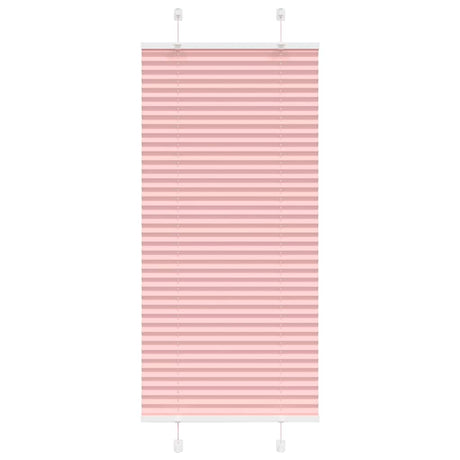 Vidaxl plissé rolgordijn 55x150 cm stofbreedte 54,4 cm polyester roze